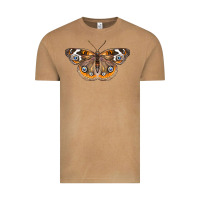 Vintage Camel Common Buckeye Butterfly Vintage Tee - LillyAllenDesigns