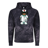 Cloud Black african nurse gnome afro hair Vintage Hoodie - BarkalooDesign