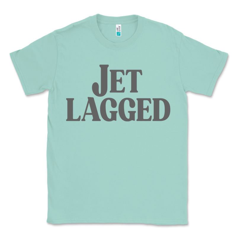 Jet Lagged Cute World Traveler & Funny Vacation Pullover Hoodie Classic Tee by linhVisuals | Teevron