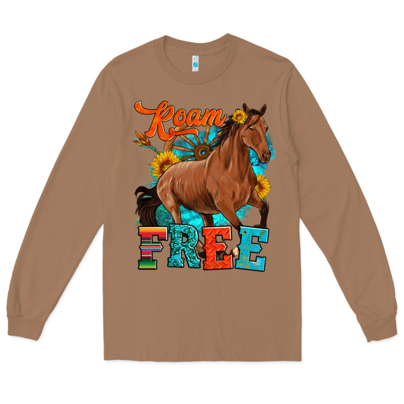 Roam Free Galloping Long Sleeve Tee by Artiststas | Teevron