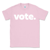 Bubblegum Pink vote   election voting political long sleeve t shirt Classic Tee - linhVisuals