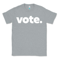 Heather Grey vote   election voting political long sleeve t shirt Classic Tee - linhVisuals