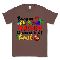 Chestnut being an au some teacher is a work of the heart Classic Tee - FaDigitalArtStudio
