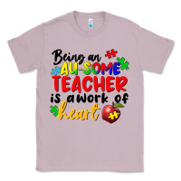 Lilac being an au some teacher is a work of the heart Classic Tee - FaDigitalArtStudio