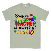 Matcha being an au some teacher is a work of the heart Classic Tee - FaDigitalArtStudio
