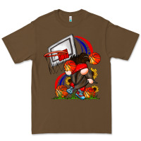 Cacao Basketball Gnome Premium Tee - CowhideDigitalArt