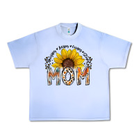 Grape Ice mom sunflower Urban Heavy Tee - RacoonDesign
