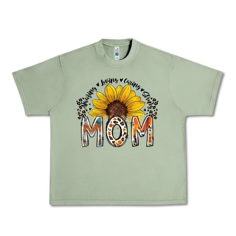 Mom Sunflower Urban Heavy Tee by RacoonDesign | Teevron