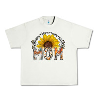 Pistachio mom sunflower Urban Heavy Tee - RacoonDesign