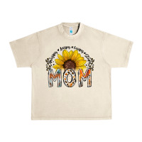 Sandshell mom sunflower Urban Heavy Tee - RacoonDesign