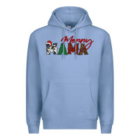 Colony Blue merry mama Premium Hoodie - BarkalooDesign