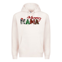 Pale Pink merry mama Premium Hoodie - BarkalooDesign