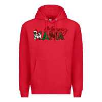 Red merry mama Premium Hoodie - BarkalooDesign
