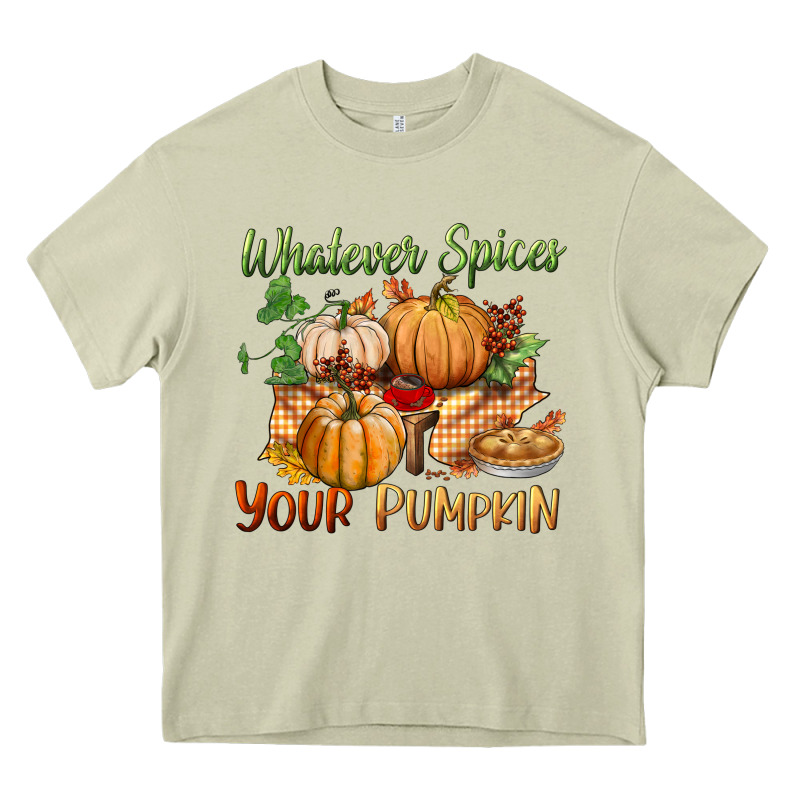 Whatever Spices Your Pumpkin Heavy Core Tee by BundleAndBundleShop | Teevron