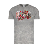 Cloud Rock nurse valentines day Vintage Tee - RacoonDesign