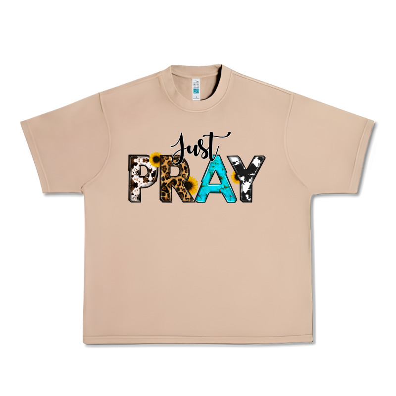 Just Pray Urban Heavy Tee by RanaPortraitStore | Teevron