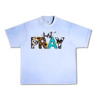 Grape Ice Just Pray Urban Heavy Tee - RanaPortraitStore