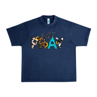 Navy Just Pray Urban Heavy Tee - RanaPortraitStore