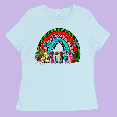 Mini Ladies Tee Designed By Sublimationcraftshop