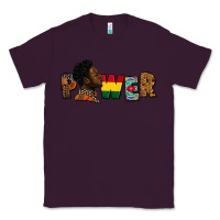 Plum power juneteenth Classic Tee - FaDigitalArtStudio