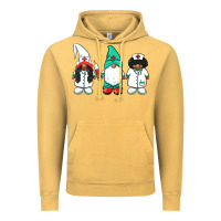 Vintage Mustard african american nurse gnomies medical gnomies Vintage Hoodie - BarkalooDesign
