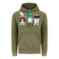 Vintage Olive african american nurse gnomies medical gnomies Vintage Hoodie - BarkalooDesign