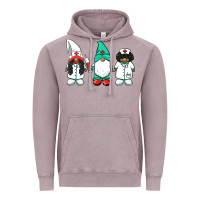 Vintage Zinc african american nurse gnomies medical gnomies Vintage Hoodie - BarkalooDesign