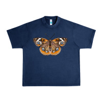 Navy Common Buckeye Butterfly Urban Heavy Tee - LillyAllenDesigns