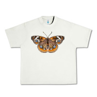 Pistachio Common Buckeye Butterfly Urban Heavy Tee - LillyAllenDesigns
