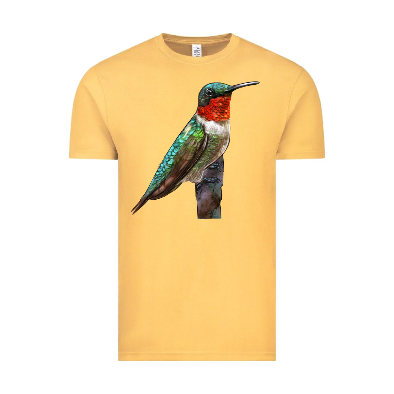 Ruby Throated Hummingbird Bird Vintage Tee by LillyAllenDesigns | Teevron