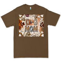 Cacao Dog Mom Premium Tee - CowhideDigitalArt