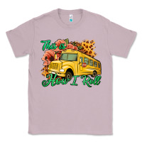 Lilac This is How I Roll Woman Bus Driver Classic Tee - Jasminsmagicworld