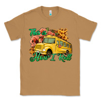 Toasted Coconut This is How I Roll Woman Bus Driver Classic Tee - Jasminsmagicworld