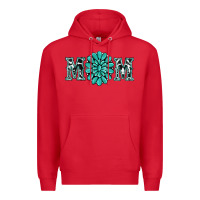 Red western mom Premium Hoodie - RanaPortraitStore