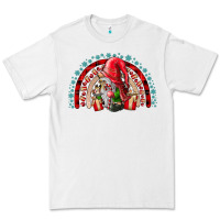 White Christmas Gnome Premium Tee - CowhideDigitalArt