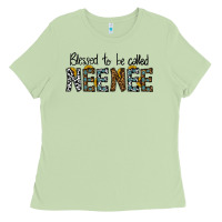 Matcha blessed to be called neenee Ladies Tee - CowhideDigitalArt