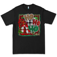 Black Ho Ho Ho Gnomes Premium Tee - CowhideDigitalArt