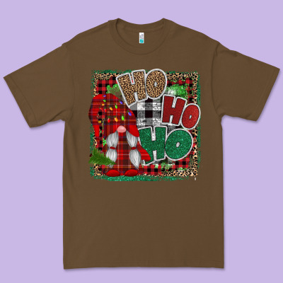 Ho Ho Ho Gnomes Premium Tee Designed By Cowhidedigitalart