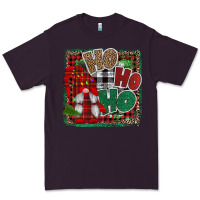 Plum Ho Ho Ho Gnomes Premium Tee - CowhideDigitalArt