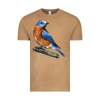 Vintage Camel Eastern Bluebird Vintage Tee - LillyAllenDesigns