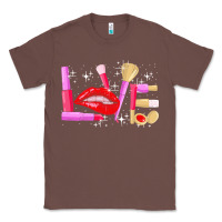 Chestnut makeup artist t  shirt makeup artist love cosmetician fashion t  shirt Classic Tee - linhVisuals