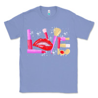 Colony Blue makeup artist t  shirt makeup artist love cosmetician fashion t  shirt Classic Tee - linhVisuals