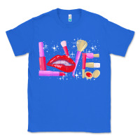 True Royal makeup artist t  shirt makeup artist love cosmetician fashion t  shirt Classic Tee - linhVisuals
