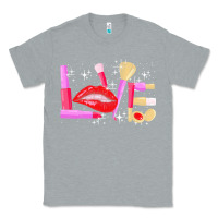 Heather Grey makeup artist t  shirt makeup artist love cosmetician fashion t  shirt Classic Tee - linhVisuals