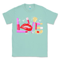 Seafoam makeup artist t  shirt makeup artist love cosmetician fashion t  shirt Classic Tee - linhVisuals