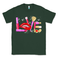 Sports Green makeup artist t  shirt makeup artist love cosmetician fashion t  shirt Classic Tee - linhVisuals