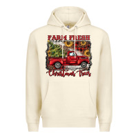 Sandshell farm fresh christmas trees Premium Hoodie - BarkalooDesign