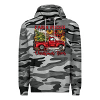 Slate Camo farm fresh christmas trees Premium Hoodie - BarkalooDesign