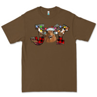 Cacao Joy Longhorn Premium Tee - CowhideDigitalArt