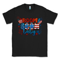 Black boom boom baby 4th of july Classic Tee - BarkalooDesign